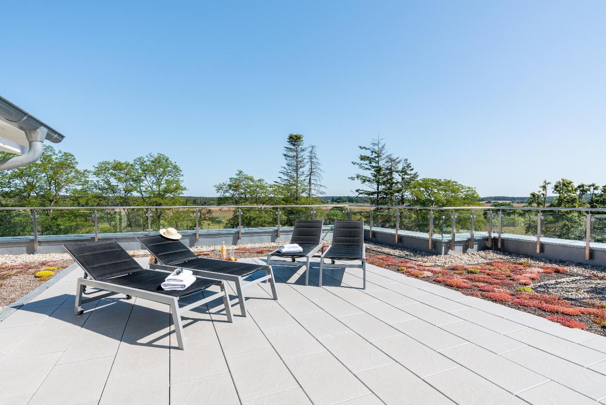 Terrassenwohnung "Haffgefluester" - Haffresidenz Garz  Exteriör bild